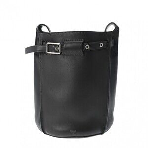 Celine Big Bucket Bag Black Leather Shoulder